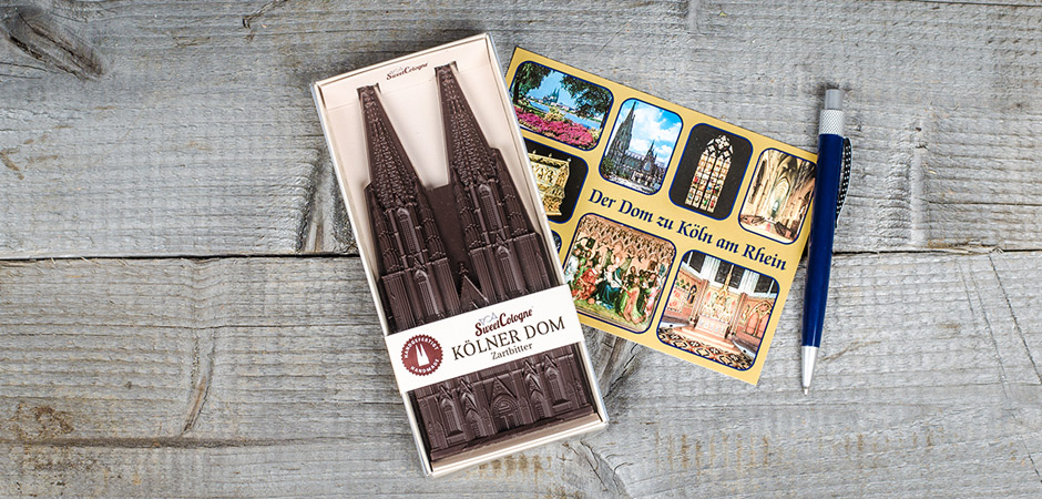 SweetCologne Kölner Dom aus Schokolade als Souvenir